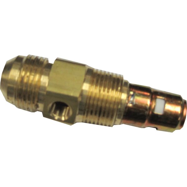 Industrial Gold Air Compressor Check Valve, 3/4 Inch Jic Inlet 3/4 Pipe Thread Outlet CTJ3434